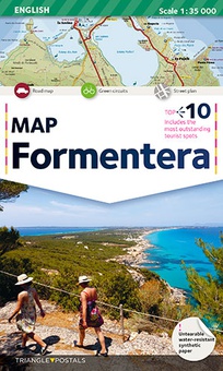 Formentera, map