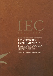Cicle de Conferències sobre les Ciències Experimentals i la Tecnologia a les Terres de Parla Catalana al Segle XX