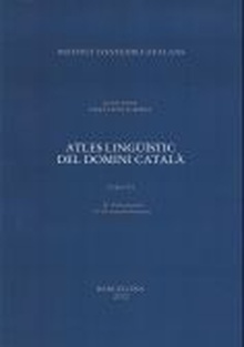 Atles lingüístic del domini català. Volum VI