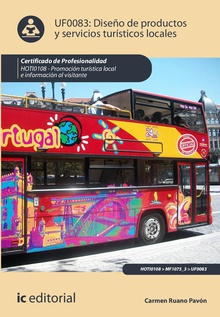Diseño de Productos y servicios turísticos locales. HOTI0108 - Promoción turística local e información al visitante