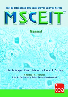 MSCEIT, Test de Inteligencia Emocional Mayer-Salovey-Caruso