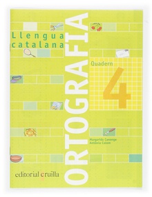 Quadern ortografia 4. Llengua catalana