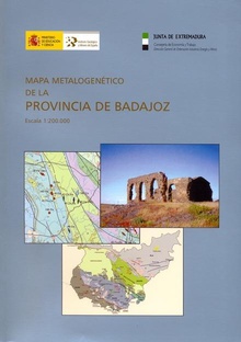 Mapa metalogenético de Badajoz, E 1:200.000