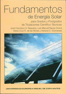 Fundamentos de energía solar para grados y postgrados de titulaciones científico-técnicas