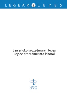 Lan Arloko Prozeduraren Legea - Ley de Procedimiento Laboral