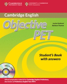 Objective PET Self-study Pack (Student's Book with answers with CD-ROM and Audio CDs(3)) 2nd Edition