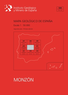Mapa geológico de España, E 1:50.000. Hoja 326, Monzón