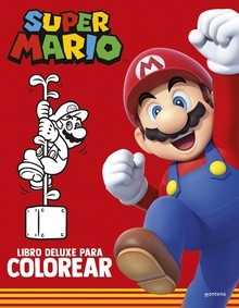 Super Mario - Libro deluxe para colorear