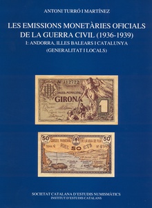 Les emissions monetàries oficials de la Guerra Civil (1936-1939)