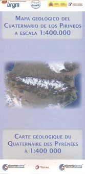 Mapa geológico del Cuaternario de los Pirineos a escala 1:400.000