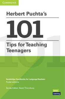 Herbert Puchta's 101 Tips for Teaching Teenagers. Paperback Pocket Editions.