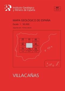 Mapa geológico de España escala 1:50.000. Hoja 687, Villacañas