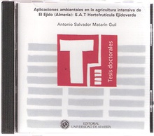 Aplicaciones ambientales en la agricultura intensiva de El Ejido (Almería): S.A.T. Hortofrutícola Ejidoverde.