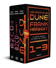 DUNE (estuche con: Dune | El mesías de Dune | Hijos de Dune)