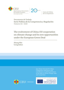 The evolvement of China-EU cooperation on climate change and its new opportunities under the European Green Deal